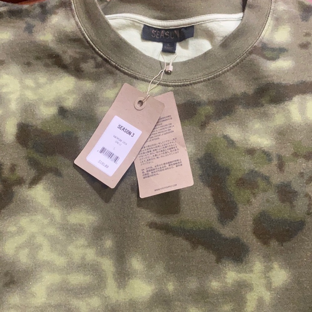 Yeezy season 3 Raglan Lnit Camo T-Shirt “Camo”